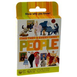 Outset Media This That & Everything People Game Teammates Guessing Family Party